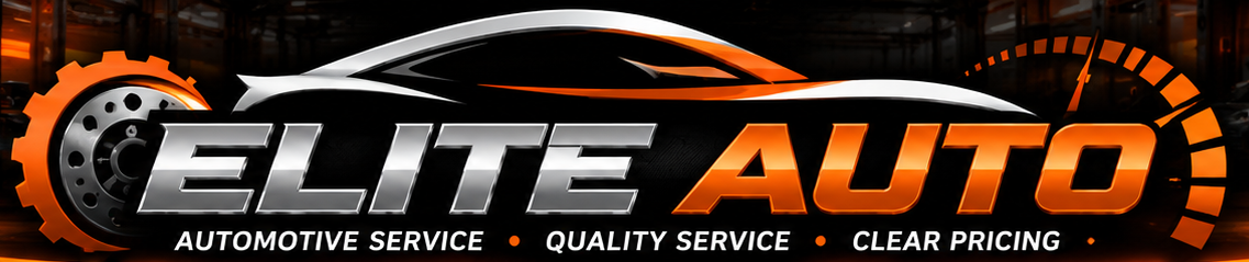 Elite Auto automotive service logo